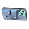 For Honor 400 Lite Blue Wristband Kickstand Card Wallet Phone Case - 3
