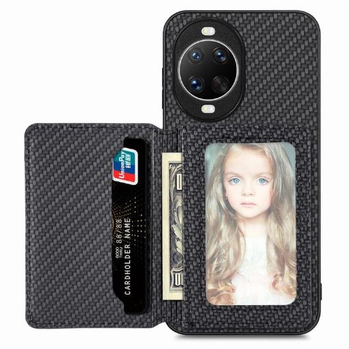 Huawei nova 14 Pro Carbon Fiber Magnetic Card Case - Black - 1