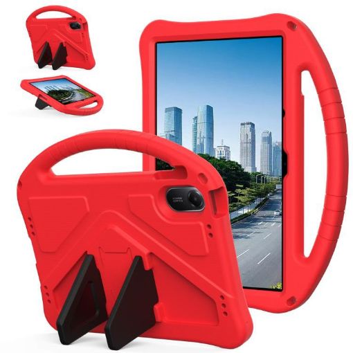 Xiaomi Redmi Pad 2 11" 2025 Red EVA Shockproof Tablet Case with Holder - 1