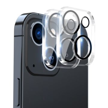 iPhone 15/15 Plus ENKAY Hat-Prince Camera Lens Tempered Glass 2pcs 9H - 1
