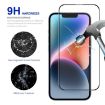 iPhone 15 ENKAY Full Glue Tempered Glass Film - High Aluminum-Silicon - 3