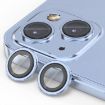 iPhone 15/15 Plus ENKAY AR Anti-reflection Camera Lens Glass (Blue) - 1
