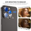 iPhone 15/15 Plus ENKAY AR Anti-reflection Camera Lens Glass (Blue) - 6