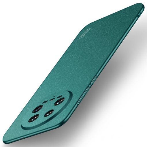 Xiaomi 14 Ultra MOFI Fandun Series Green Frosted PC Phone Case - 1