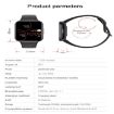 Y83 1.83" Smart Watch - Heart Rate/BP/SpO2/Glucose Monitor (Orange) - 8