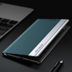 Samsung Galaxy M34 5G Indigo Leather Case - Electroplated Adsorption - 3