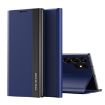 Samsung Galaxy S25 Ultra 5G Leather Case, Electroplated, Sapphire Blue - 1