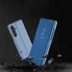 Samsung Galaxy S24+ 5G Mirror Flip Leather Case with Holder - Violet Blue - 2