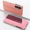 Samsung Galaxy S25+ 5G Rose Gold Mirror Flip Leather Case with Holder - 1