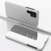 Samsung Galaxy S25 Ultra 5G Silver Mirror Flip Leather Case with Holder - 1