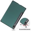 Samsung Galaxy Tab S9+ JUNSUNMAY Dark Green Leather Tablet Case - 3