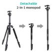 JMARY KT325+NB30 1.6m Portable Aluminum Alloy Action Camera Tripod Holder - 2