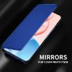 For Honor 400 Global Gold Leather Phone Case with Mirror & Holder - 8