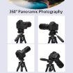JMARY KP2234 Red Telescopic Aluminum Tripod for Camera & Phone - 5