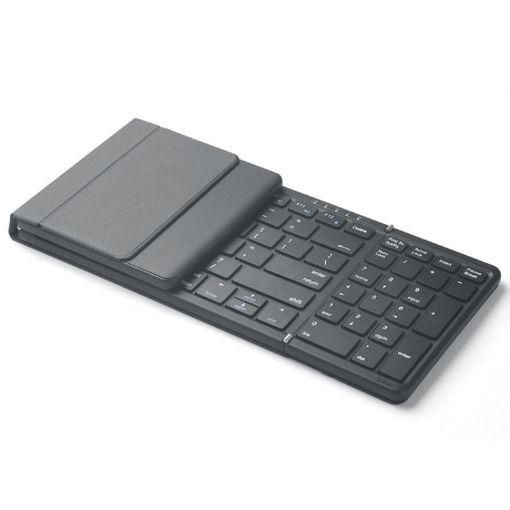 B099 Tablets Laptops 3-Mode Wireless Bluetooth Rechargeable Folding Keyboard - 1