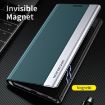 Xiaomi Redmi 14C Dark Blue Electroplated Leather Phone Case - 4