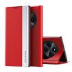 Xiaomi Redmi 14C Red Leather Phone Case - Electroplated Adsorption - 1