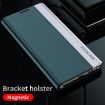 Xiaomi Poco X7 Pro Dark Blue Electroplated Leather Phone Case - 3