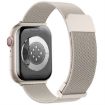 Apple Watch SE 2022 40mm Starlight Milan Magnetic Steel Mesh Band - 2
