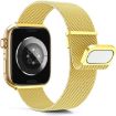 Apple Watch 7 45mm Gold Milan Double Magnetic Steel Mesh Band - 3