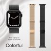 Apple Watch SE 40mm Silver Milan Double Magnetic Steel Mesh Band - 6