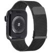 Apple Watch 5 40mm Black Milan Double Magnetic Steel Mesh Band - 2