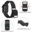 Apple Watch 3 38mm Starlight Milan Magnetic Steel Mesh Band - 5