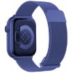 Apple Watch 3 42mm Blue Milan Double Magnetic Steel Mesh Band - 2