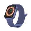 Apple Watch 2 42mm Blue Milan Double Magnetic Steel Mesh Band - 1