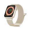 Apple Watch 42mm Milan Double Magnetic Steel Mesh Band - Starlight - 1