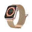 Apple Watch 42mm Rose Gold Milan Double Magnetic Steel Mesh Band - 1