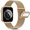 Apple Watch 42mm Rose Gold Milan Double Magnetic Steel Mesh Band - 3