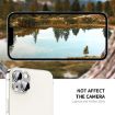 iPhone 15/15 Plus Camera Lens Protector - Aluminum & Glass, Light Purple - 6