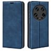 Xiaomi 14 Ultra Dark Blue Retro-skin Magnetic Leather Phone Case - 1