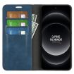 Xiaomi 14 Ultra Dark Blue Retro-skin Magnetic Leather Phone Case - 4