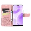 Ulefone Note 15 Rose Gold Butterfly Love Flower Leather Case - 3