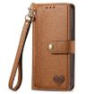Xiaomi 14 Ultra Brown Leather Phone Case with Zipper Lanyard - 2