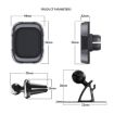 C18 Magnetic Phone Holder Bracket with Air Vent Clip for Car Dashboard - 2