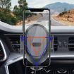 D33 Car Phone Holder - Air Vent Clip & Suction Cup Base, Gravity Sensing - 5