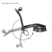 ES33 Red Car Phone Holder Bracket - 360 Rotation Suction Mount - 4