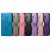 Xiaomi 14 Ultra Pink Butterfly Love Flower Embossed Leather Case - 5