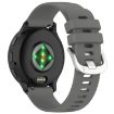 Garmin Forerunner 255S Music/255S Gray Silicone Watch Band Silver Buckle - 2