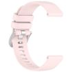Garmin Forerunner 255S Music/255S Pink Silicone Watch Band Silver Buckle - 4