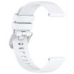 Garmin Forerunner 255S Music/255S White Silicone Watch Band Silver Buckle - 4