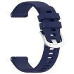 Garmin Venu 2S Dark Blue Silicone Watch Band with Silver Buckle - 3
