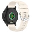 Garmin Vivoactive 4S Silicone Watch Band - Silver Buckle (Stralight) - 2