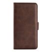 Xiaomi 14 Ultra Brown Leather Flip Case with Dual-Side Magnetic Buckle - 2