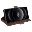 Xiaomi 14 Ultra Brown Leather Flip Case with Dual-Side Magnetic Buckle - 5
