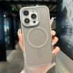 iPhone 16 Pro Grey Transparent TPU Hybrid PC Magsafe Case - 1