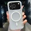 iPhone 17 Pro Max Transparent TPU Hybrid PC Magsafe Case White - 1